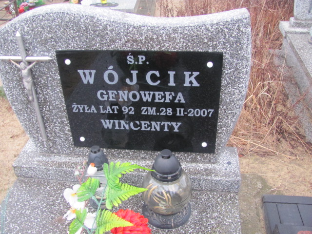 Genowefa Wójcik 1915 Przyłęk - Grobonet - Wyszukiwarka osób pochowanych