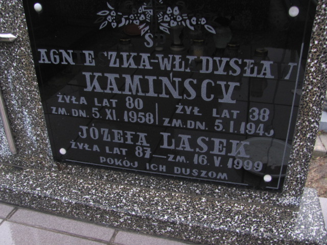 Grób Agnieszka Kamińska