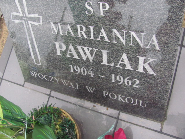 Marianna Pawlak 1903 Przyłęk - Grobonet - Wyszukiwarka osób pochowanych