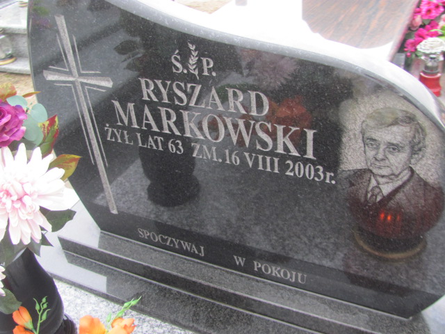 Ryszard Markowski 1940 Przyłęk - Grobonet - Wyszukiwarka osób pochowanych