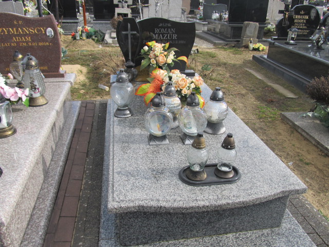 Grób Roman Mazur