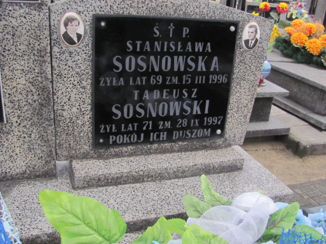 Stanisława Sosnowska 1926 Przyłęk - Grobonet - Wyszukiwarka osób pochowanych