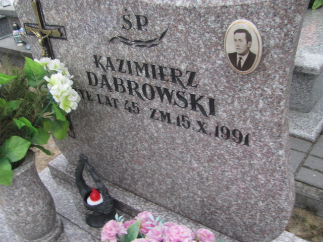 Kazimierz Dąbrowski 1946 Przyłęk - Grobonet - Wyszukiwarka osób pochowanych
