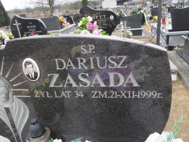 Dariusz Zasada 1965 Przyłęk - Grobonet - Wyszukiwarka osób pochowanych