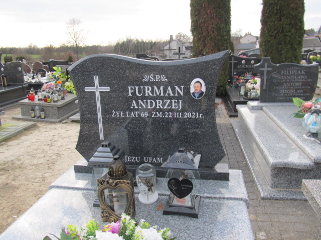 Andrzej Furman 1952 Przyłęk - Grobonet - Wyszukiwarka osób pochowanych