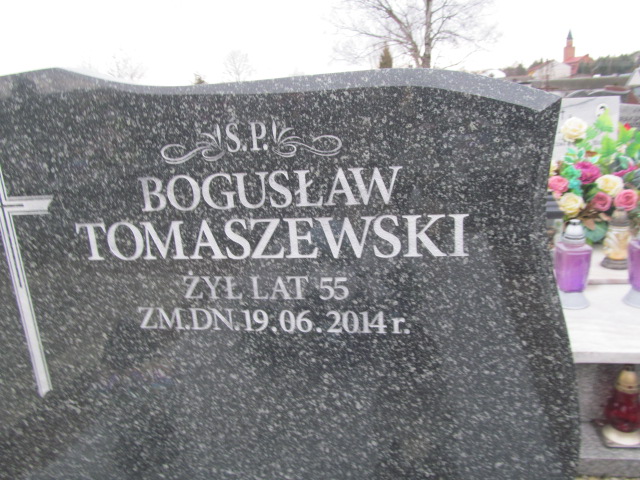 Bogusław Tomaszewski 1959 Przyłęk - Grobonet - Wyszukiwarka osób pochowanych