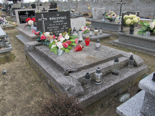 Grób Edward Wólczyński